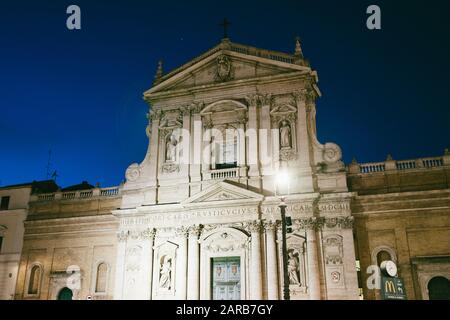 ROM, Italien - 26. Dezember 2019: Kirche der Heiligen Susanna an den Bädern von Diokletian, Rom, Italien Stockfoto