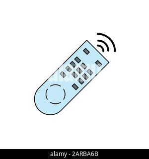 Designvorlage für Symbol der Fernbedienung Stockfoto