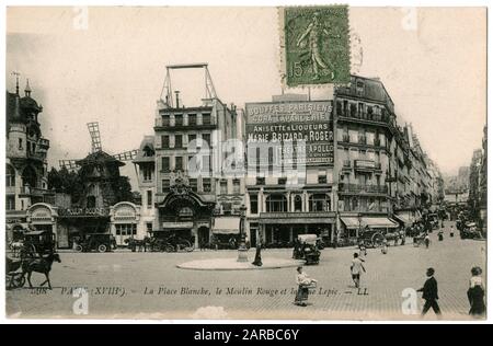 Moulin Rouge, Paris, Frankreich Stockfoto