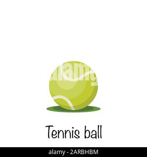 Tennissportball, Vektorgrafiken Stock Vektor