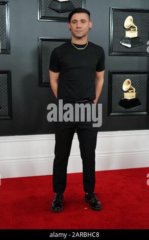 Los Angeles, Ca. Januar 2020. Skrillex bei den 62. Grammy Awards im Staples Center in Los Angeles, Kalifornien am 26. Januar 2020. Kredit: Tony Forte/Media Punch/Alamy Live News Stockfoto