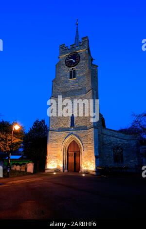 St. Peter St. Pauls Church, Chatteris Dorf, Cambridgeshire, East Anglia, England, UK Stockfoto