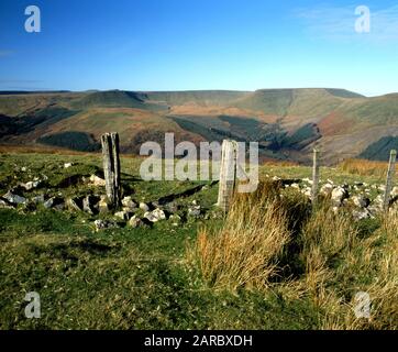 Waun von Rydd Bryniau Gleision, Brecon Beacons National Park, Powys, Wales. Stockfoto