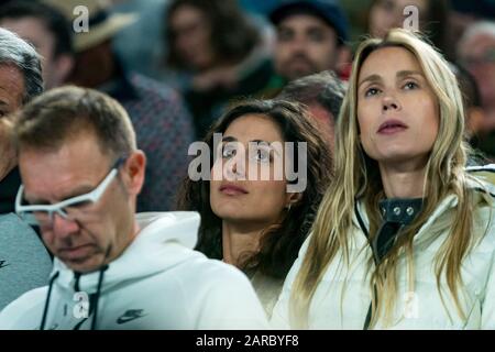 Beim Match "Australian Open Tennis Championship Day 8" 2020 im Melbourne Park Tennis Center, Melbourne, Australien. Januar 2020. ( © Andy Cheung/ArcK Images/arckimages.com/UK Tennis Magazine/International Sports Fotos) Credit: Roger Parker/Alamy Live News Stockfoto