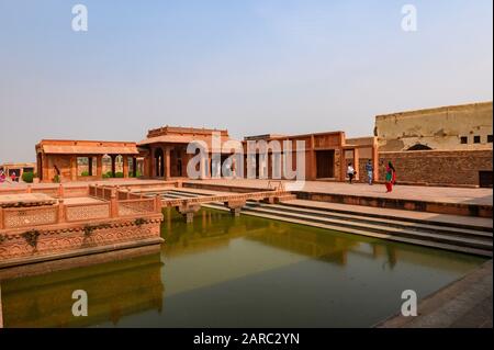 Fatehpur Sikri, Agra, Indien Stockfoto
