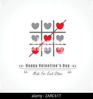 Abbildung: Vektor des "Happy Valentines Day Greeting Stock" Stock Vektor