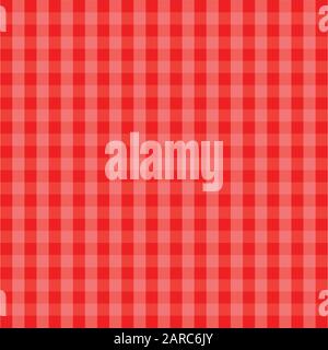 Farbenfroher Plaid Hintergrund, nahtloses Tartan-Muster, bunte Streifen. Karierter Stoffdruck, Hintergrund Stock Vektor