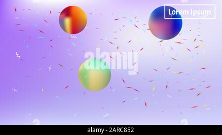 Planet und Schilder Hintergrund. Abbildung, Netz. Asonomic Hi-res and Fresh. Sterne, Planeten, Zeichen. Buntes Universum neue Sterne leuchten. Stock Vektor