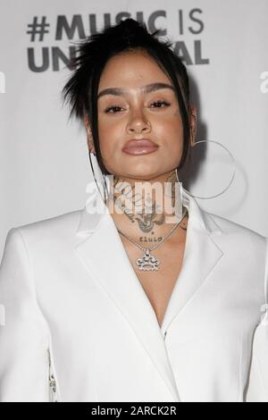 Los Angeles, USA. Januar 2020. Los ANGELES, KALIFORNIEN - 26. JANUAR: Kehlani besucht Universal Music Group Veranstaltet 2020 Grammy After Party am 26. Januar 2020 in Los Angeles, Kalifornien. Foto: Crash/imageSPACE Credit: Imagespace/Alamy Live News Stockfoto