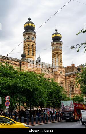 Große Synagoge in Budapest, Ungarn Stockfoto