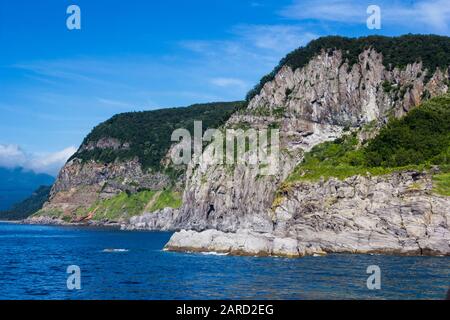 Shiretoko-Küste, Hokkaido Stockfoto