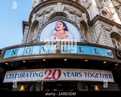 Novello Theatre, West End London, England, Großbritannien, GB. Stockfoto