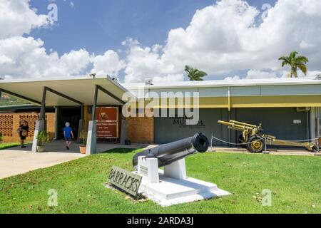 Australian Army Museum of North Queensland, Jezzine Barracks, Kissing Point, Townsville Queensland Australia Stockfoto
