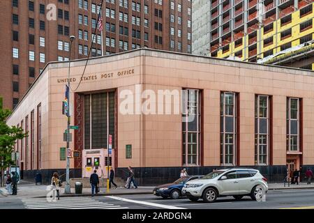 Postamt auf der Canal Street Stockfoto