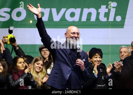 Emilia Romagna, Italien, Januar 2020 - Stefano Bonaccini, neuer präsident der Regionalregierung Emilia Romagna Stockfoto