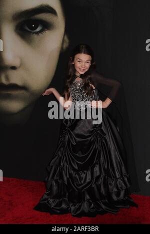 Los Angeles, USA. Januar 2020. Brooklynn Prince 21.01.2020 Die Premiere von "The Turning" fand im TCL Chinese Theatre in Los Angeles statt, CA Credit: Cronos/Alamy Live News Stockfoto
