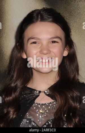 Los Angeles, USA. Januar 2020. Brooklynn Prince 21.01.2020 Die Premiere von "The Turning" fand im TCL Chinese Theatre in Los Angeles statt, CA Credit: Cronos/Alamy Live News Stockfoto