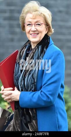 Downing Street, London, Großbritannien. Januar 2020. Regierungsminister treffen auf Platz 10 des nationalen Sicherheitsrates ein. Kredit: Malcolm Park/Alamy Live News. Stockfoto