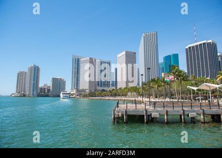Miami, USA. Mai 2018. Miami, USA Mai 2018: Impressions Miami/South Coast - Mai - 2018 Miami Bayside Marketplace weltweite Nutzung Credit: Dpa/Alamy Live News Stockfoto