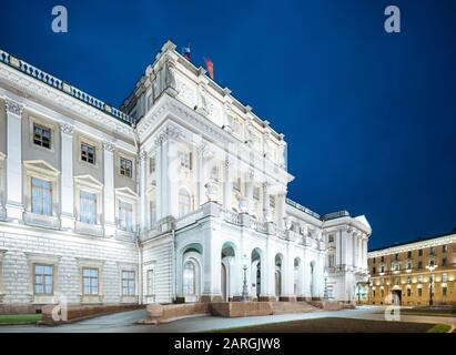 Gesetzgebende Versammlung von Sankt Petersburg, Sankt Petersburg, der Oblast Leningrad, Russland, Europa Stockfoto