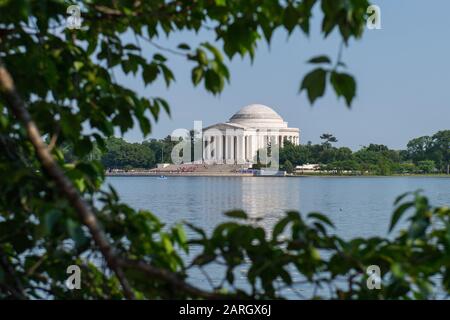 Washington, USA Mai 2018: Impressions Washington - Mai - 2018 Thomas Jefferson Memorial - Nutzung weltweit Stockfoto