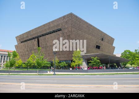 Washington, USA Mai 2018: Impressions Washington - Mai - 2018 Washington DC National Mall National Museum of African American History and Culture - Usage Worldwide Stockfoto