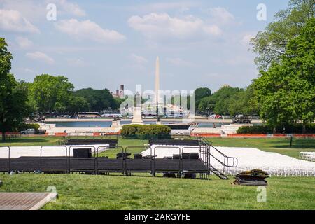 Washington, USA. Mai 2018. Washington, USA Mai 2018: Impressions Washington - Mai - 2018 Washington DC National Mall Monument - Usage Worldwide Credit: Dpa/Alamy Live News Stockfoto