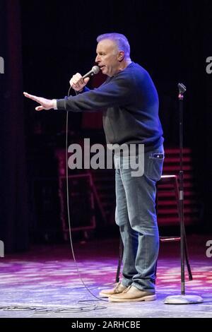 25. Januar 2020, Toronto, Ontario, Kanada: Der amerikanische Stand-up-Comedian Vic Dibitetto führte eine ausverkaufte Show Toronto auf. Im Bild: Vic DIBITETTO (Bild: © Angel Marchini/ZUMA Wire) Stockfoto