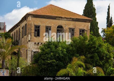 Altes Haus von Nazareth Stockfoto