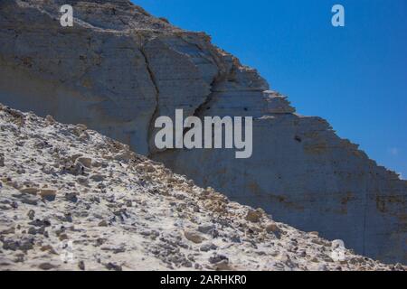 Rosh-Hanikra-Grotten am Mittelmeer Stockfoto