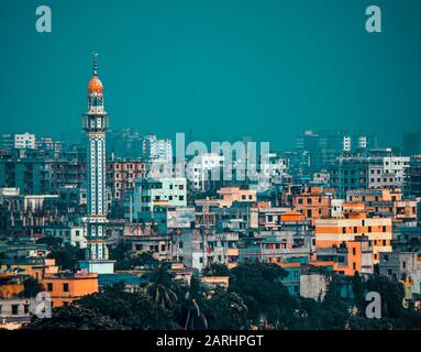 Historische Dhaka City in Bangladesch. Stockfoto