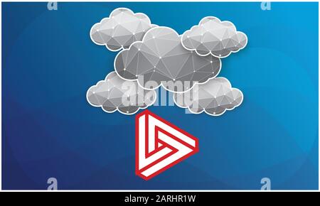 Cloud-Computing Stockfoto