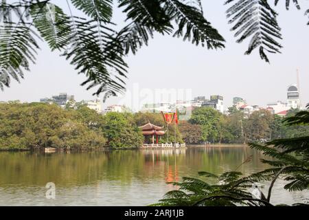 Eine Reise von Nord nach Südvietnamesen in 3 Wochen. Stockfoto