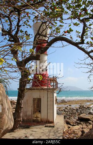 Eine Reise von Nord nach Südvietnamesen in 3 Wochen. Stockfoto