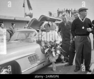 Sportwagenrennen Zandvoort Datum: 21. Mai 1956 Ort: Noord-Holland, Zandvoort Schlüsselwörter: Sportwagenrennen Stockfoto