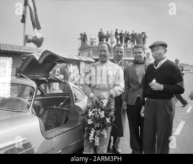 Sportwagenrennen Zandvoort Datum: 21. Mai 1956 Ort: Noord-Holland, Zandvoort Schlüsselwörter: Sportwagenrennen Stockfoto