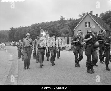 Vier Tage Nijmegen Dritter Tag Datum: 28. Juli 1960 Ort: Nijmegen Schlüsselwörter: VIEDAZES Stockfoto