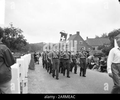 Vier Tage Nijmegen Dritter Tag Datum: 28. Juli 1960 Ort: Nijmegen Schlüsselwörter: VIEDAZES Stockfoto
