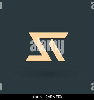 Minimales Modernes Design mit geometrischem Z-Letter Logo. Triangle Logo Symbol Emblem Monogramm für Architektur, Industrieunternehmen. Die Abbildung des Stock-Vektors ist Stock Vektor