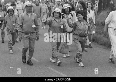 Vier Tage van Nijmegen (1. Tag) Datum: 19. Juli 1988 Ort: Nijmegen Schlüsselwörter: VIEDAAGE Stockfoto