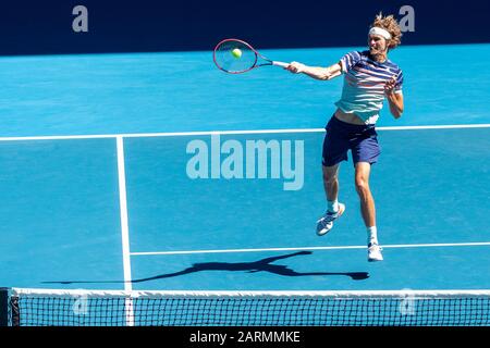 Melbourne, Australien. Januar 2020. Anastasia Pavlyuchenkova (RUS) am 10. Tag der Australian Open. Credit: Dave Hewison/Alamy Live News Stockfoto