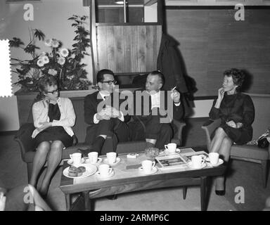 Aufgabe: Zaandlandse testvaart ms Aida III Datum: 22. Dezember 1961 Schlüsselwörter: Schiffe Name Der Einrichtung: Aida III Stockfoto