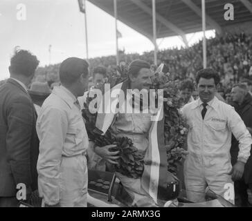 Grand Prix te Zandvoort Datum: 20. Mai 1962 Ort: Noord-Holland, Zandvoort Schlüsselwörter: Hulties Stockfoto