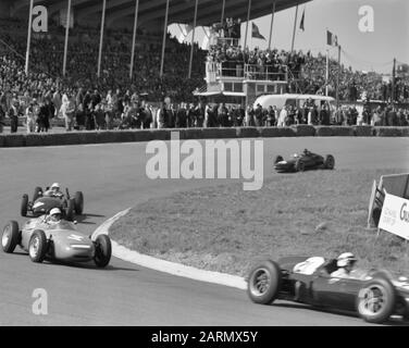 Grand Prix te Zandvoort Datum: 20. Mai 1962 Ort: Noord-Holland, Zandvoort Schlüsselwörter: Rennwagen Stockfoto