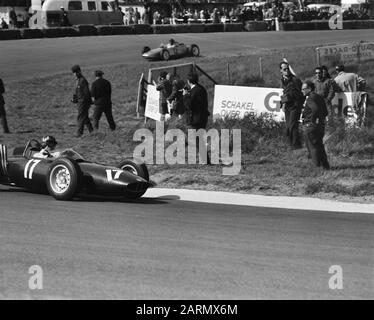 Grand Prix te Zandvoort Datum: 20. Mai 1962 Ort: Noord-Holland, Zandvoort Schlüsselwörter: Rennwagen Stockfoto