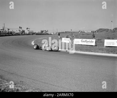 Grand Prix te Zandvoort Datum: 20. Mai 1962 Ort: Noord-Holland, Zandvoort Schlüsselwörter: Rennwagen Stockfoto