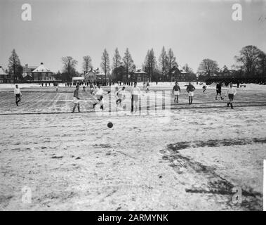 KHFC Against Old Internationals, Spielmoment Datum: 1. Januar 1963 Schlagwörter: Spielmomente, Sport, Fußball Stockfoto