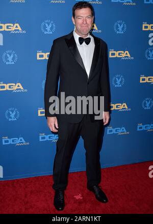 Los ANGELES, KALIFORNIEN, USA - 25. JANUAR: Mark Mylod kommt bei den 72. Annual Directors Guild Of America Awards im Ritz-Carlton Hotel in L.A. an Live am 25. Januar 2020 in Los Angeles, Kalifornien, Vereinigte Staaten. (Foto von Image Press Agency) Stockfoto