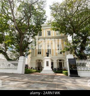 Singapur. Januar 2020. Die Außenansicht Des Art House im Alten Parlamentsgebäude Stockfoto