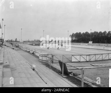 Kunsthalle am Deventer, Übersicht Eisbahn Datum: 27. september 1965 Standort: Deventer Schlüsselwörter: Arbeit, Eisbahnen, Übersichten Stockfoto